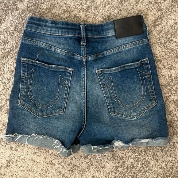 True Religion Denim Jenny Curvy Short 28 - Picture 2 of 6